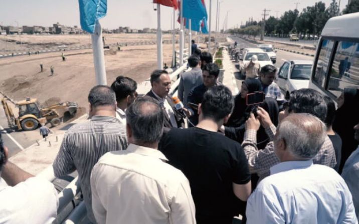 اتصال مناطق ۲ و ۴ شهری قم اتصال مناطق ۲ و ۴ شهری قم